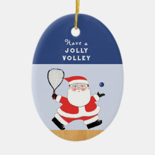 Racquetball Verzamelbaar Keramisch Ornament