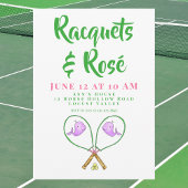 Racquets & Rosé Roze Racquets Walvis Hoesjes Prepp Kaart