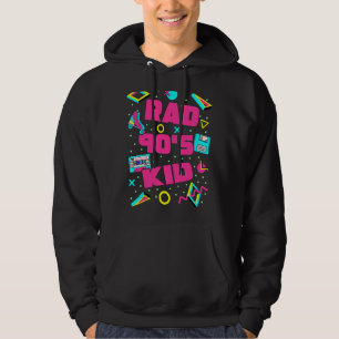 Rad 90s Kind 90s Esthetische Rad Retro 90s Nostalg Hoodie
