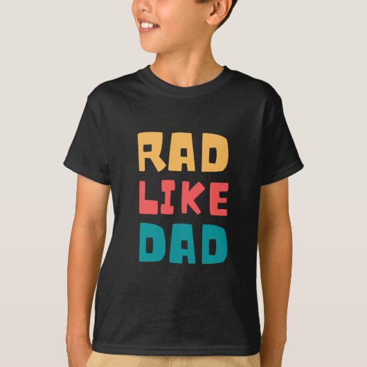 Rad als vader t-shirt (Voorkant)