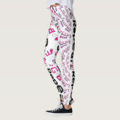 Rad Chic Gamer Geek Leggings Lifestyle (Gauche)
