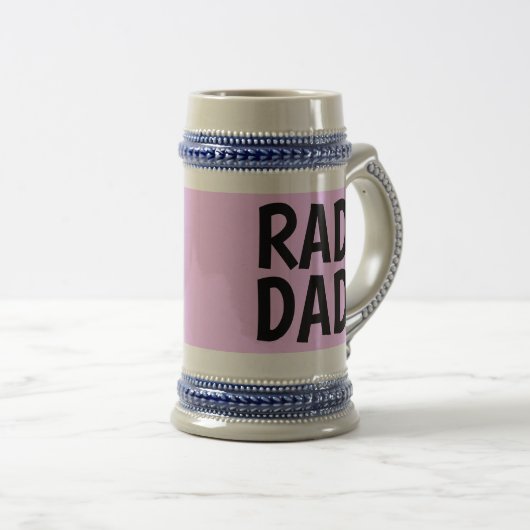 RAD DAD BEER STEIN BIERPUL (Voorkant rechts)