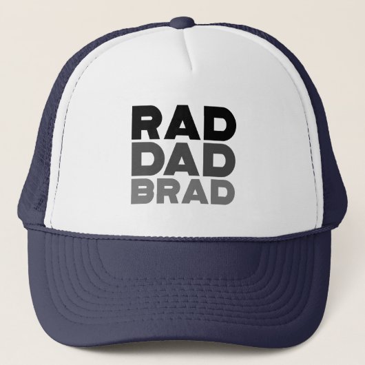 Rad Dad Brad Trucker Pet (Voorkant)
