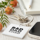 Rad Dad Chad Sleutelhanger (Voorkant Rechts)