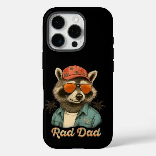 Rad Dad Funny Happy Vaderdag Case-Mate iPhone Case (Achterkant)