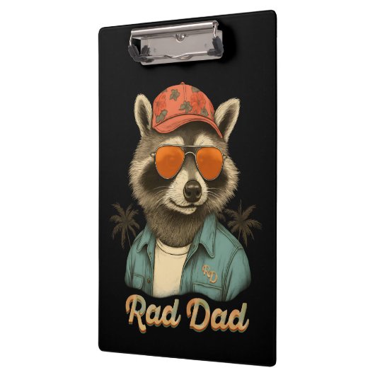 Rad Dad Funny Happy Vaderdag Klembord (Links)