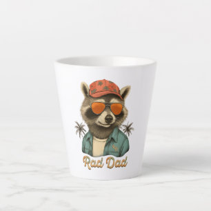 Rad Dad Funny Happy Vaderdag Latte Mok
