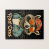 Rad Dad Funny Happy Vaderdag  Legpuzzel (Horizontaal)
