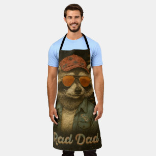 Rad Dad Funny Happy Vaderdag  Schort