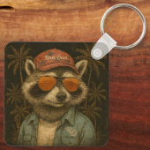 Rad Dad Funny Happy Vaderdag  Sleutelhanger (Achterkant)