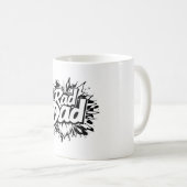 Rad DAD Mug - Pour le papa le plus froid jamais (Devant droit)