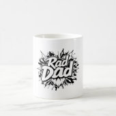 Rad DAD Mug - Pour le papa le plus froid jamais (Centre)