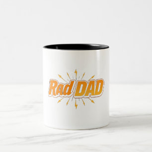 Rad DAD Mug - Retro Vintage Coffee Cup
