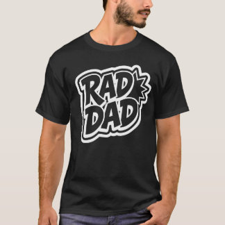 Rad Dad Neon Graffiti T-Shirt