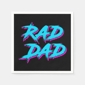 Rad Dad Retro jaren '80 Servet
