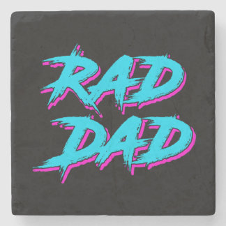 Rad Dad Retro jaren '80 Stenen Onderzetter