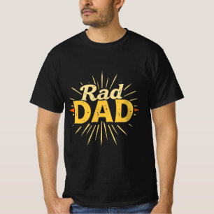 Rad DAD Retro T-Shirt – jaren 80 Style T-shirt vo