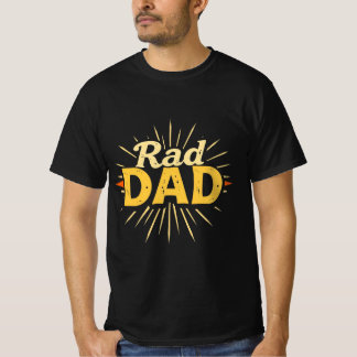 Rad DAD Retro T-Shirt –  jaren 80 Style T-shirt vo