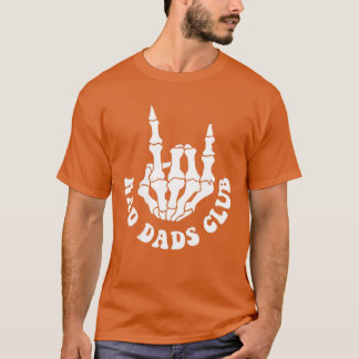 Rad Dads Club Funny Fathers Day Cool Dads Club fam T-shirt