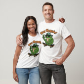 Rad Frog on a Skateboard T-Shirt Chill Vibes Only (Unisexe)