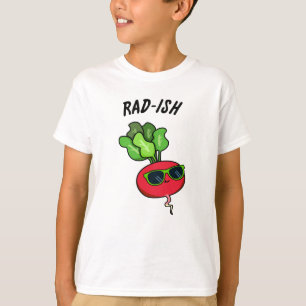 Rad-ish Grappige Plantaardige Radijs Pun T-shirt