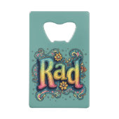 Rad les années 70 Super psychédélique esthétique (Dos)