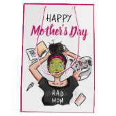 Rad Mam's ontspannen Moederdag uit Medium Cadeauzakje (Achterkant)