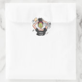 Rad Mam's Relaxing Day Off Ronde Sticker (Tas)