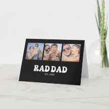 Rad Pa Est. Retro 3 Foto Vouwkaart
