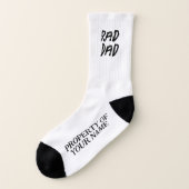 Rad Papa drôle chaussettes sport cadeau pour père (Gauche - extérieur)