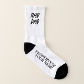 Rad Papa drôle chaussettes sport cadeau pour père (Droite extérieur)