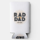 Rad papa Kind's cadeau aan vader zwarte typografie (Achterkant)