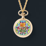 Rad Rad Rad Collier pour femmes Roses<br><div class="desc">L'image de l'arrière - plan est flamboyante fractale brûlante, brillant de doigts brûlants d'énergie. Au-dessus de cette manifestation mathématique grandit le Rose Rad Rad avec son halo d'électrons filants représentant un symbole de beauté, de mystère, de puissance et de passion. Vous et d'autres autour de vous pouvez devenir irradiés par...</div>