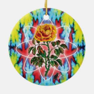 Rad Rad Roos Keramisch Ornament