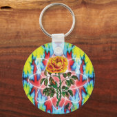 Rad Rad Roos Sleutelhanger (Voorkant)