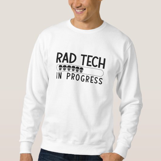Rad Tech In Progress Radiology Tech Technologist Trui (Voorkant)