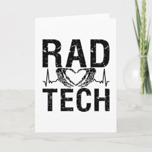 Rad Tech Medicine Technoloog radiology Tech Kaart