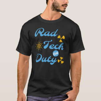 RAD TECH OP DIENST - RADIOLOGIE LAB TECHNICUS T-Sh T-shirt