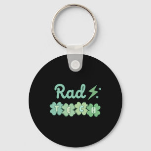 Rad Tech St Patricks Day Xray Ierse Lucky Radiolog Sleutelhanger