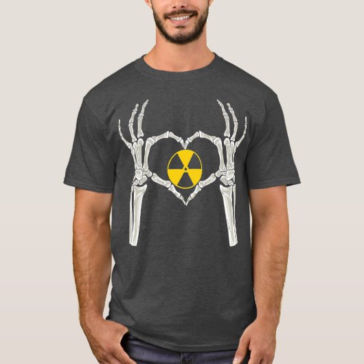 Rad Tech X Ray Skeleton Radiology Technicus T-shirt (Voorkant)