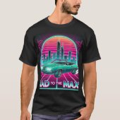 Rad to the Max Retro 80s T-Shirt - Neon (Devant)