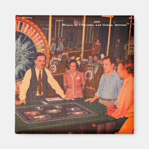 Rad van Fortuin, Las Vegas, Nevada Oud Casino Magneet