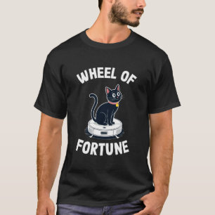 Rad van Fortuin Robotstofzuiger Grappige Kat 10 T-shirt