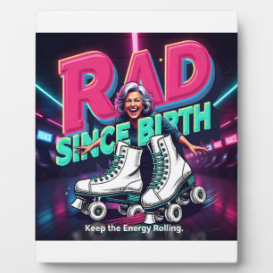 RAD VANAF GEBOORTE - Rollerskates & Joyvolle Ener Fotoplaat