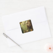 RADAGAST™ in Forest Vierkante Sticker (Envelop)