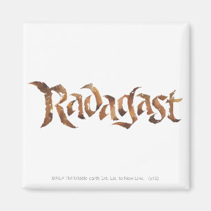 RADAGAST™-naam gestructureerd Magneet