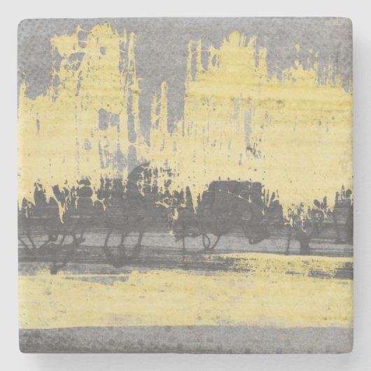 Radar II Stenen Onderzetter (Voorkant)