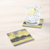 Radar II Vierkante Kartonnen Onderzetter (Insitu)