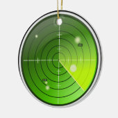 Radar Keramisch Ornament (Links)