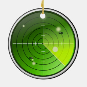 Radar Keramisch Ornament